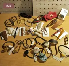 H25新品ポニーフック、ヘアアクセサリーまとめ売り