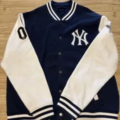 New York Yankees スタジャン ネイビー/ホワイト