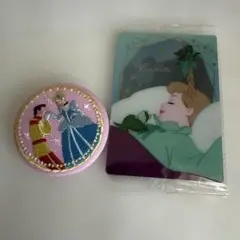 ディズニー ウエハース2、刺繍缶バッチコレクション　シンデレラ
