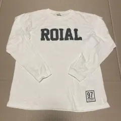 ROIAL ロングスリーブカットソー ホワイト
