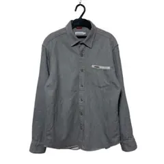 Hush Puppies グレー ボタンアップシャツ Lのサムネイル