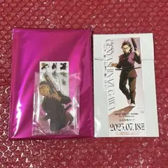 鬼滅の刃 チケット風カード アクリルスタンド 不死川玄弥 2点セット