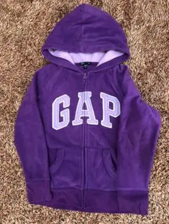 GAP フリース パーカー 紫
