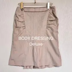 BODY DRESSING Deluxe ベージュ タイトスカート オフィス Lのサムネイル