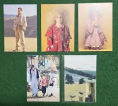 ファッション・自然テーマ ブロマイド 5枚セット