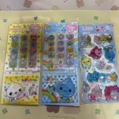 しずくちゃん キラリンウォーターシール おはじきシール 正規品 新品未使用