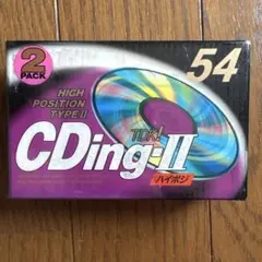 TDK CDing-II 54分 カセットテープ 2本セット