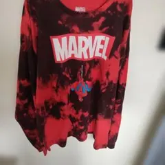 MARVEL Spider-Man タイダイ柄 長袖カットソーのサムネイル