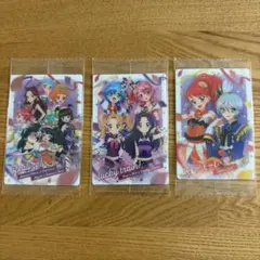 アイカツ！×プリパラ THE MOVIE ‐出会いのキセキ！ 3点セット