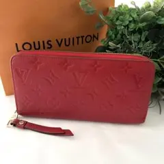 美品 ルイヴィトン モノグラム アンプラント ジッピーウォレット 長財布