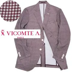 新品同様 VICOMTE A. ヴィコントアー ドットエアー ジャケット 千鳥柄のサムネイル