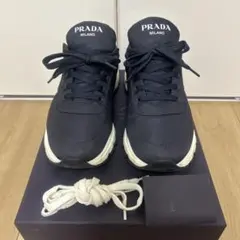 PRADA スニーカー　ネイビー　6 1/2のサムネイル