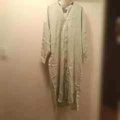 即日発送　ROPE ライトグリーン　シャツワンピース　M