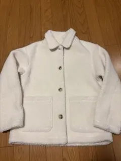 ユニクロ　GIRLS 防風アウター　ボアフリース