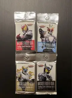 劇場版仮面ライダーキバトレーディングカード　全4種　未開封