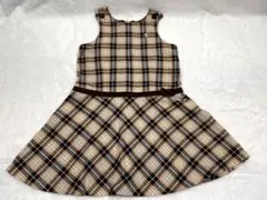 ミキハウス　ワンピース　130　美品