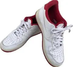 NIKE AIR FORCE 1 White Red スニーカー