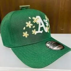 新品タグ付き　アスレチックス　ニューエラ キャップ