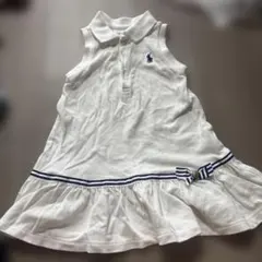 Ralph Lauren ホワイト ワンピース 12M