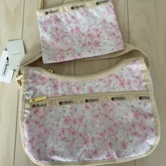 新品タグ付】LeSportsac クレヨラ ショルダーバッグ ポーチ付 花柄 