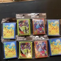 ポケモンカードゲーム デッキシールド まとめ売り 8個