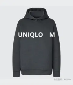 【ユニクロ】ウルトラストレッチドライスウェットプルパーカー　男女兼用 М