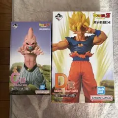 【未開封】ドラゴンボール 一番くじ 魔人ブウC賞 孫悟空 D賞 フィギュアセット