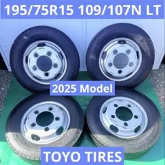 195/75R15 109/107N LT スチールホイール 5穴/J15x5Jのサムネイル