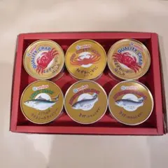 umios 缶詰 6缶セット カニ・サケ・マグロ　蟹缶　鮭缶　ツナ缶