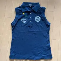 パーリーゲイツ ノースリーブ ポロシャツ レディース