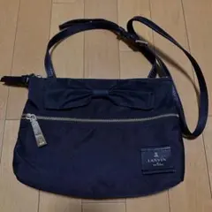 LANVIN en Bleu ブラックショルダーバッグのサムネイル