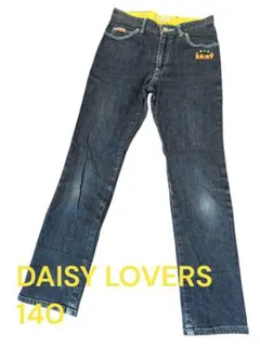DAISY LOVERS デイジーラバーズ　デニム 140 平成女児　ロゴ刺繍