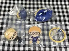 ハイキュー 月島蛍 MIKASAキーホルダー アクスタキーホルダー 缶バッジ