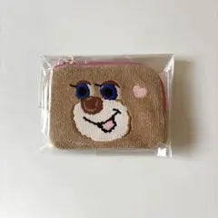 新品未開封 ラブラリーバイフェイラー ドアップテディガール L字ポーチ