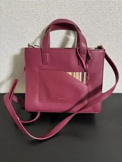 極美品 ポールスミス 2way サフィアーノレザーハンドバッグ Paul Smith（ポール・スミス） バッグ ショルダーバッグ ハンドバッグ