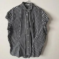 アーバンリサーチチェック柄 半袖シャツ