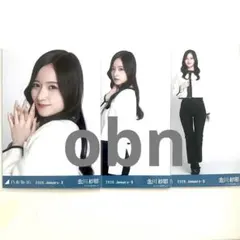 乃木坂　2026 January 生写真　金川紗耶　コンプ　クロップドジャケット