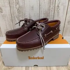 【新品未使用】ティンバーランド 3eye/サイズ8/26.0センチ/バーガンディ Timberland - Timberland ティンバーランド 3eye スリーアイ