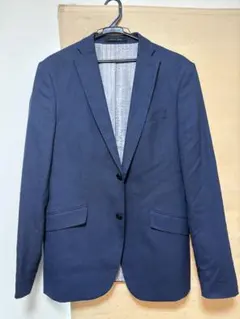 ZARAジャケット　ライトブルー カジュアルスーツXLサイズ