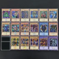 遊戯王　プレミアムパック　ロゴ有りシークレットレア17種のサムネイル