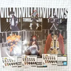 ヒロアカ　クリアファイルステッカーセット　まとめ売り