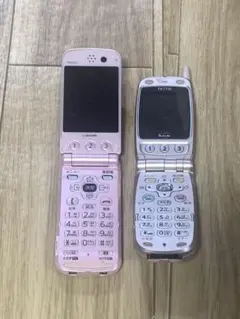 docomo 携帯電話 F883iES F671iS 本体 2台セット