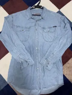 KENZO デニムシャツ Mサイズ ライトブルー