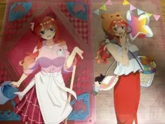 【五等分の花嫁】　中野五月　A4クリアファイル　お買い得2点セット