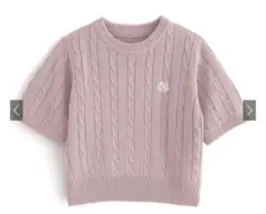 GRL　グレイル　ニット半袖　夏服