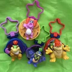 マクドナルド　ハッピーセット スーパーマリオギャラクシークッパ　クッパJr.4点