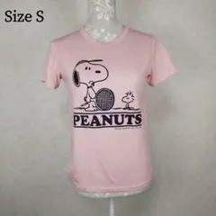 UNIQLO UT ピーナッツ スヌーピー テニス Tシャツ S ピンク 人気