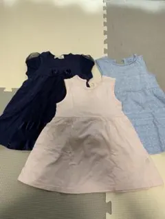 PRIMARK 6-12ヶ月 とwill merry 80のワンピース3点セット