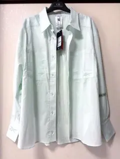 新品❣️タグ付❣️8,490円　リーボック　コットン100% 長袖シャツ　M