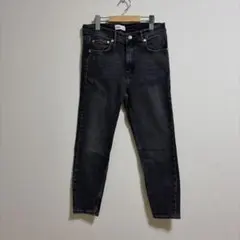 ZARA メンズ　スキニークロップドフィットデニム Sのサムネイル